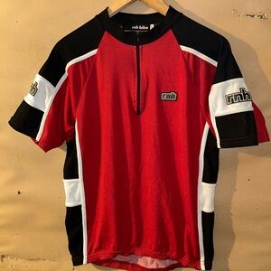 RNH Red, White, and Black Bike Cycling Jersey
